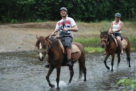 Horse lara & Lara Dutta