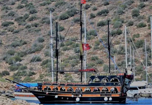 Bodrum Pirate Boat Trip 